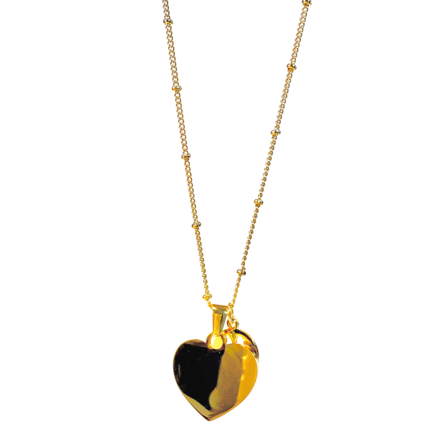 Collar Corazón Personalizado Dorado